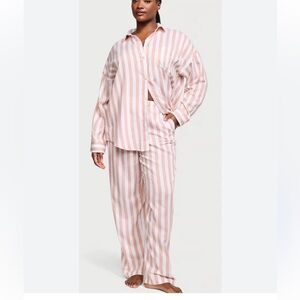 New! Victoria’s Secret classic striped Pajama Set nwot 54083